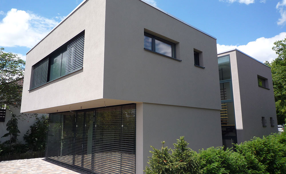 Architekt für ein Einfamilienhaus modern