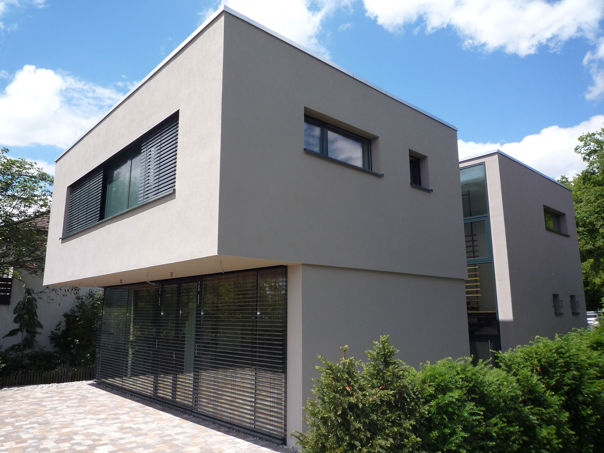 Architekt für ein Einfamilienhaus modern