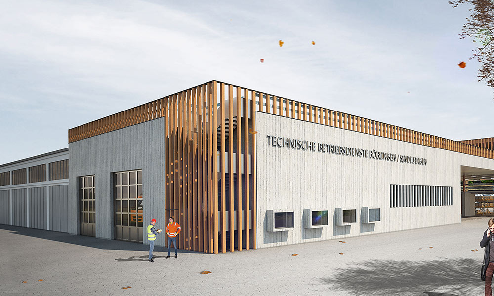 Fabrikhalle und Industriegebäude Gestaltung und Bau